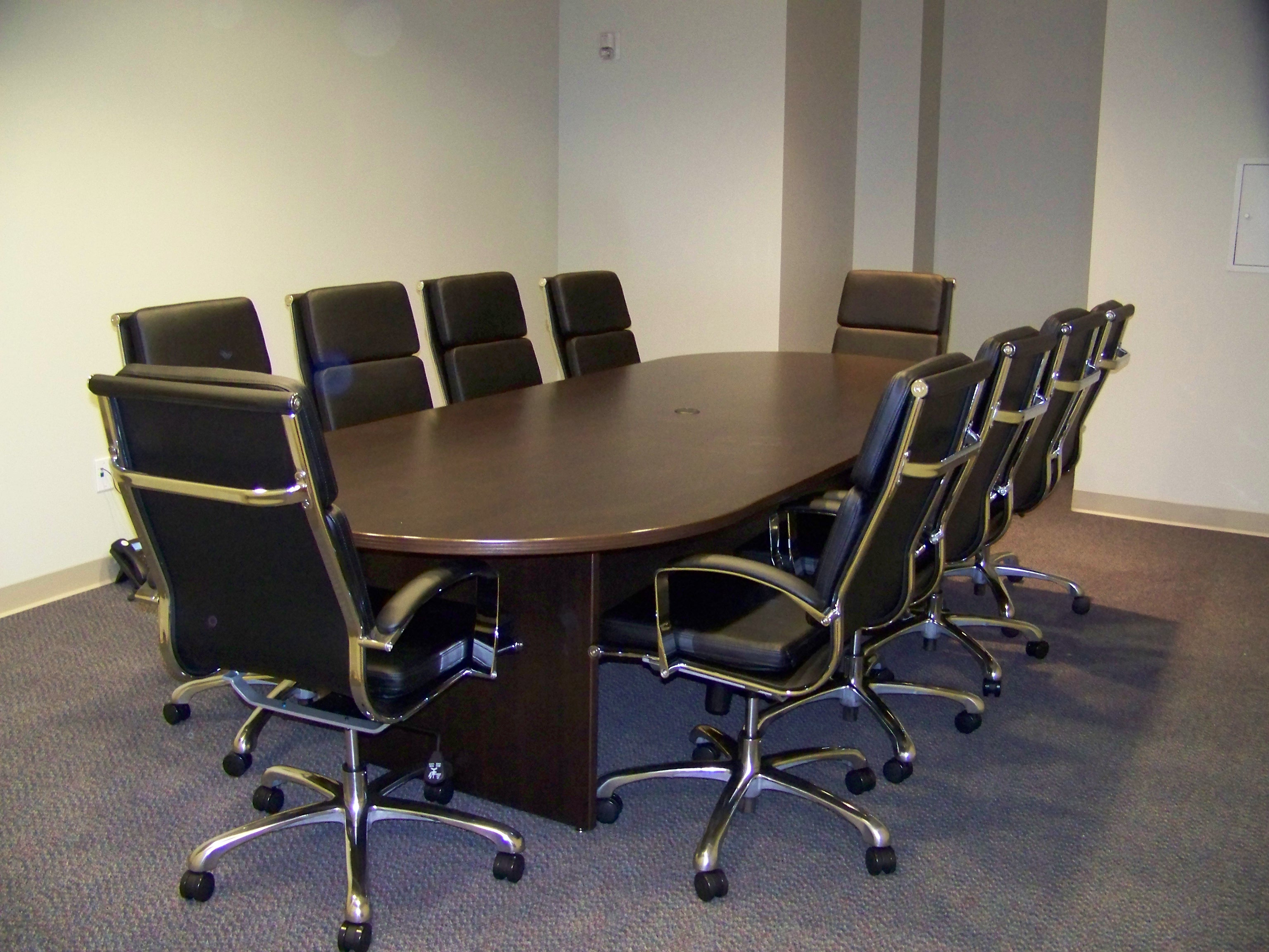 Conference tables and chairs